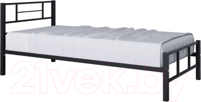 Односпальная кровать Формула мебели Кадис / К.5 (черный)