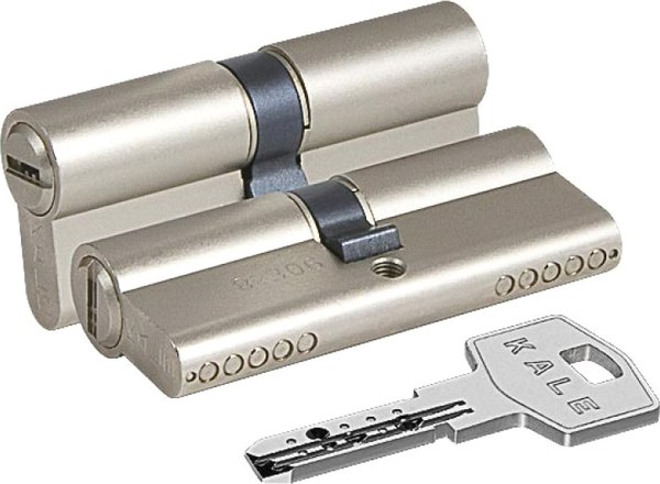 Цилиндровый механизм замка Kale 164 BNE / 164BNE00130 (никель)