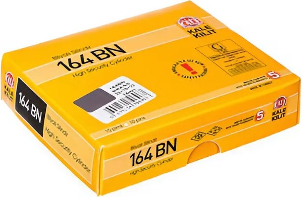 Цилиндровый механизм замка Kale 164 BNE / 164BNE00104 (никель)