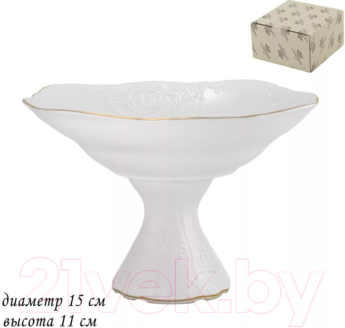 Конфетница Lenardi Maria Gold 226-027 — фото 2