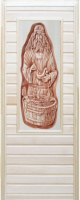 

Деревянная дверь для бани Dlyabani, Дед 70x160 / 461367