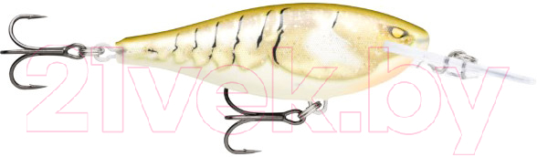 Воблер Rapala Shad Rap Elite / SRE75PDBC