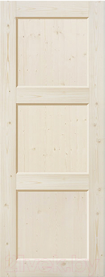 Дверь межкомнатная Wood Goods ДГФ-3Ф 60x200 (сосна неокрашенная)