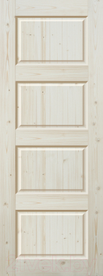 Дверь межкомнатная Wood Goods ДГФ-4Ф 60x200 (сосна неокрашенная)