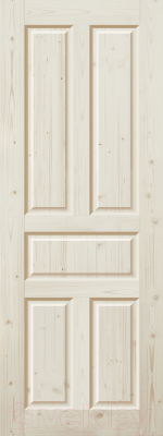 Дверь межкомнатная Wood Goods ДГФ-5Ф-2 60x200 (сосна неокрашенная)