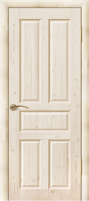 Дверь межкомнатная Wood Goods ДГФ-5Ф-2 80x200 (сосна неокрашенная)
