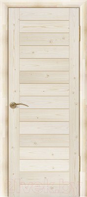Дверь межкомнатная Wood Goods ДГ-ПН 60x200 (сосна неокрашенная)