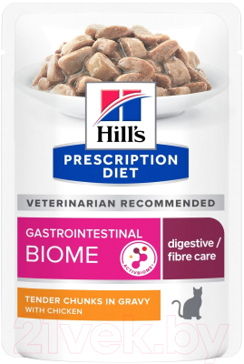Влажный корм для кошек Hill's Prescription Diet Gastrointestinal Biome / 607295 (85г)