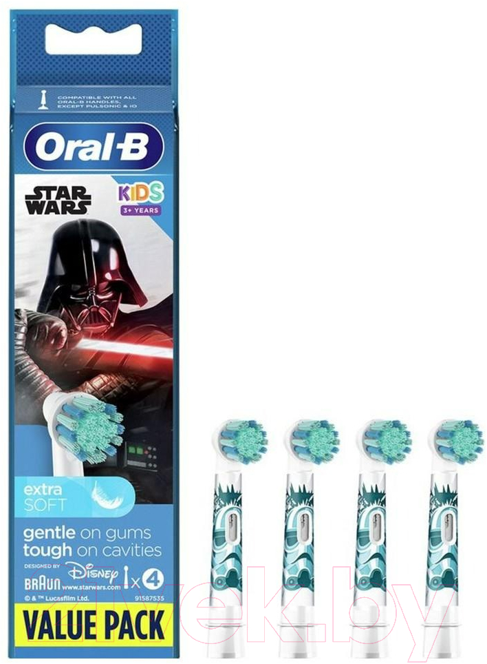 Набор насадок для зубной щетки Oral-B EB10S Kids StarWars