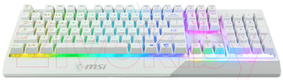 Клавиатура MSI Vigor GK30 RU (белый)