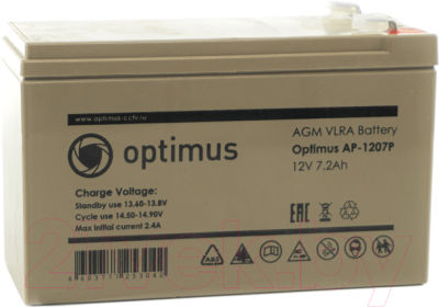 Батарея для ИБП Optimus AP-1207P / В0000012049