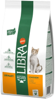 Сухой корм для кошек Libra Cat Urinary при мочекаменной болезни с курицей (8кг) - 