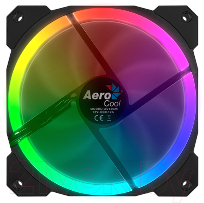 Изображение товара Вентилятор для корпуса AeroCool Orbit RGB / ACF3-OB10217.01