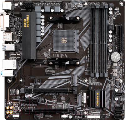 Материнская плата Gigabyte B550M DS3H 1.5
