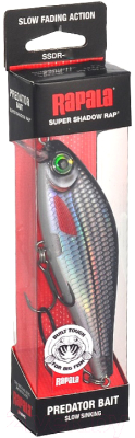 Воблер Rapala Super Shadow Rap / SSDR16ROR