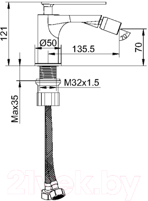 Смеситель Maxonor Pure Life PL5086-9