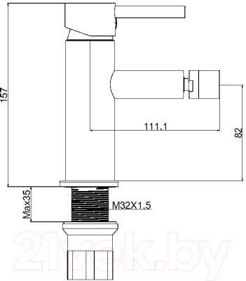 Смеситель Maxonor Pure Life PL5087-8