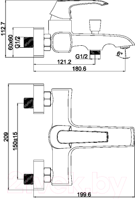 Смеситель Maxonor Pure Life PL3288-16