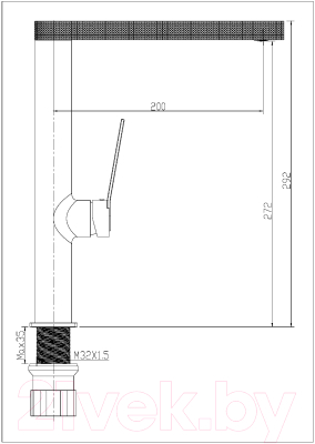 Смеситель Maxonor Pure Life PL4083