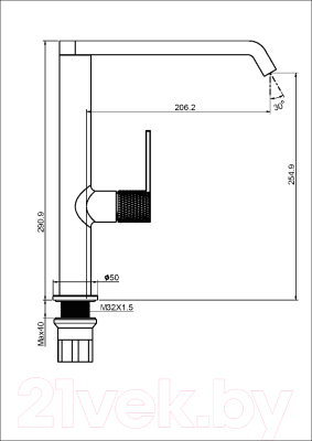 Смеситель Maxonor Pure Life PL4084-6