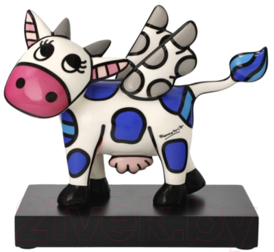 Изображение товара Статуэтка Goebel Pop Art Romero Britto Летающая корова / 66-453-10-1
