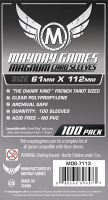 Набор протекторов для игровых карточек Mayday Games Страшные сказки / MDG-7113 (100шт, прозрачный) - 