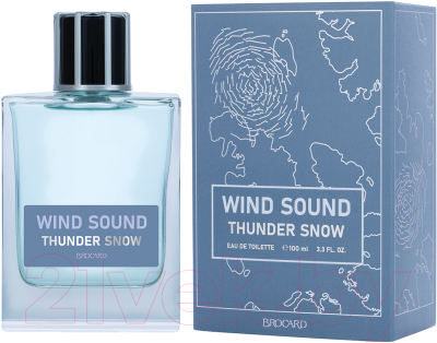 Туалетная вода Brocard Wind Sound Thunder Snow (100мл)