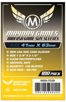

Набор протекторов для игровых карточек, USA Mini / MDG-7039