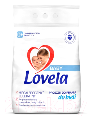 Стиральный порошок Lovela Baby 0+ Для белого белья Гипоаллергенный (2.7кг)