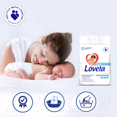 Стиральный порошок Lovela Baby 0+ Для белого белья Гипоаллергенный (2.7кг)