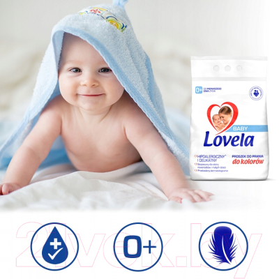 Стиральный порошок Lovela Baby 0+ Для цветного белья Гипоаллергенный (2.7кг)