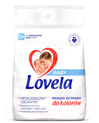 Стиральный порошок Lovela Baby 0+ Для цветного белья Гипоаллергенный (2.7кг)