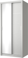 Шкаф-купе Anrex Lyon 100 (серый) - 
