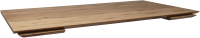 Столешница для стола ОКА Сангай 160-220x80 (дуб натуральный/черный) - 