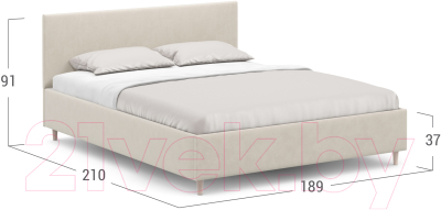 Двуспальная кровать Moon Family 1259 / К004111