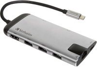 Док-станция для ноутбука Verbatim USB-C / 49142 - 