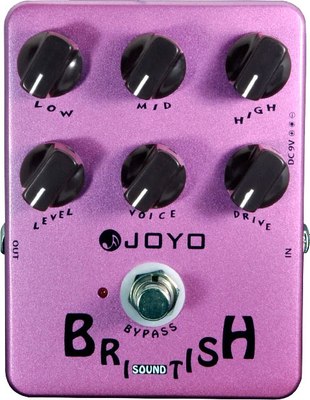 Педаль электрогитарная Joyo JF-16-British-Sound