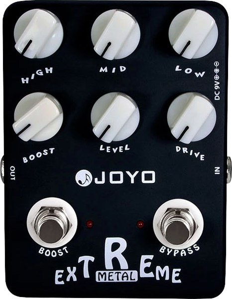Педаль электрогитарная Joyo JF-17-Extreme-Metal