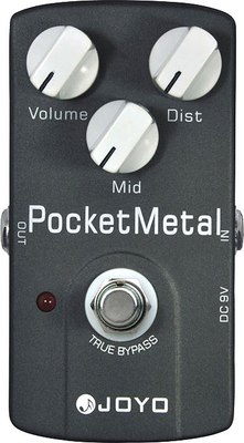 

Педаль электрогитарная, JF-35-Pocket-Metal-Dist