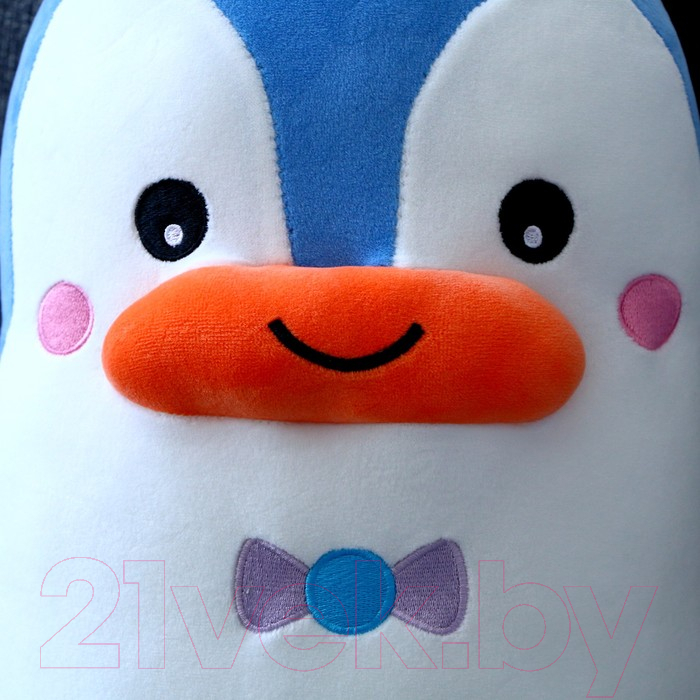 Подушка-игрушка Sima-Land Пингвин с бантиком / 9426439