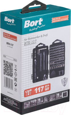 Универсальный набор инструментов Bort BTK-117 (93416169)