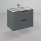 Миниатюра изображения товара Тумба с умывальником Briz Прато Грэй 80 / 240 03-18080-16 00 ГР