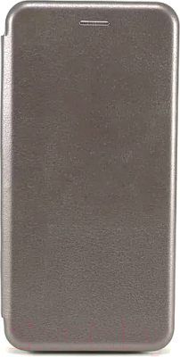 Чехол-книжка Case Magnetic Flip для Galaxy A02s (серый)