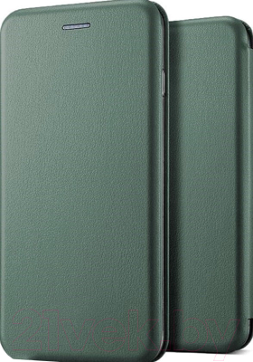 Чехол-книжка Case Magnetic Flip для Redmi 9A (зеленый)