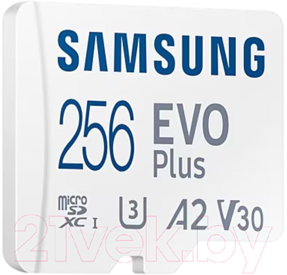 Карта памяти Samsung EVO Plus microSDXC 256GB + адаптер (MB-MC256KA/APC)