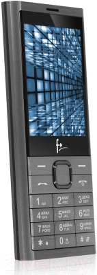Мобильный телефон F+ B280 (темно-серый)