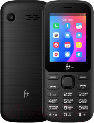 Мобильный телефон F+ F257 (черный)