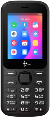 Мобильный телефон F+ F257 (черный)