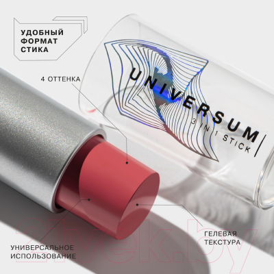 Румяна Influence Beauty Universum Stick 3 in 1 тон 04