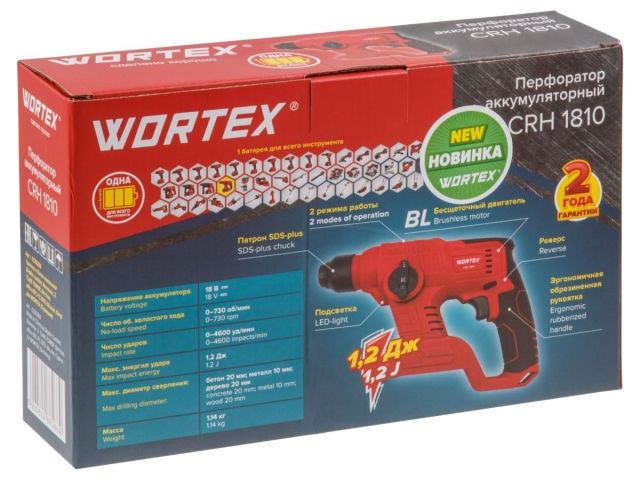 Перфоратор Wortex CRH 1810 ALL1